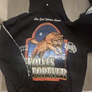 Darc Sport Black Wolves Forever Hoodie